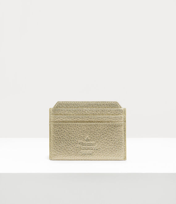 Vivienne Westwood Slim Card Holder in gold/silver HW